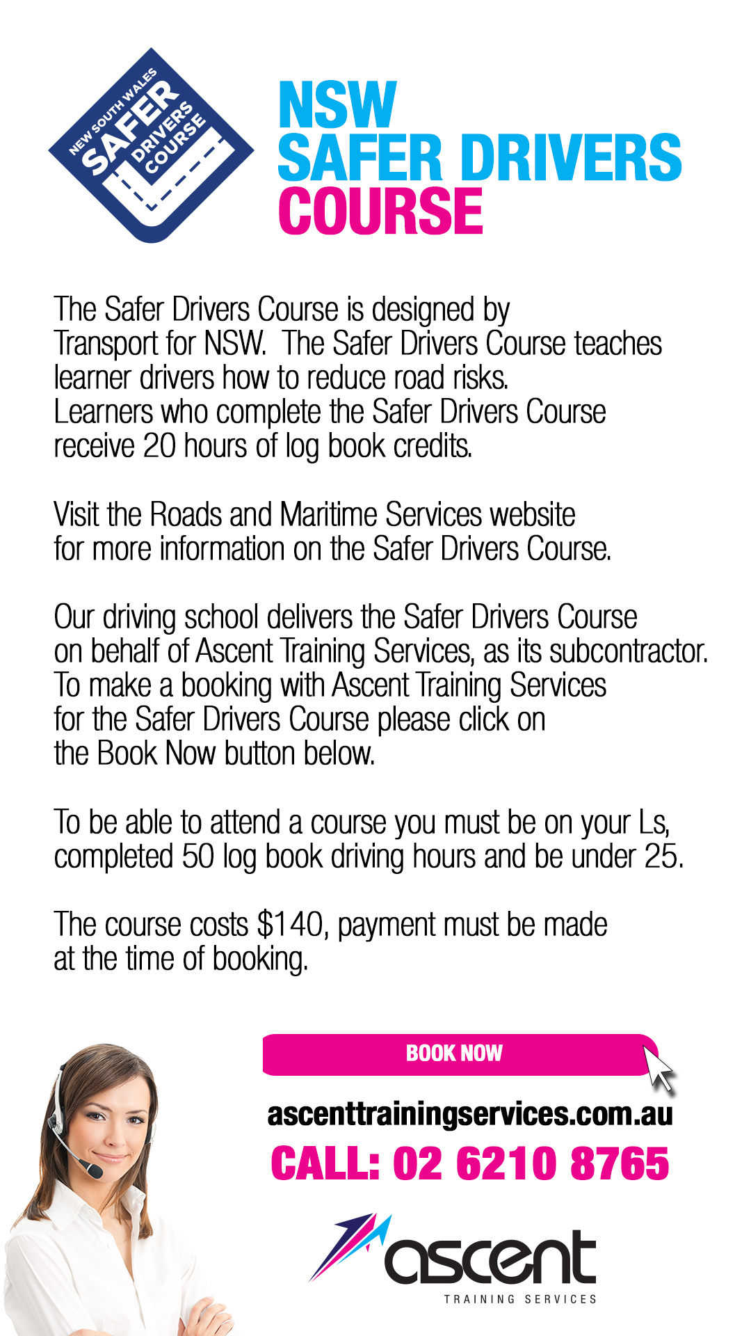 SDC for driving schools