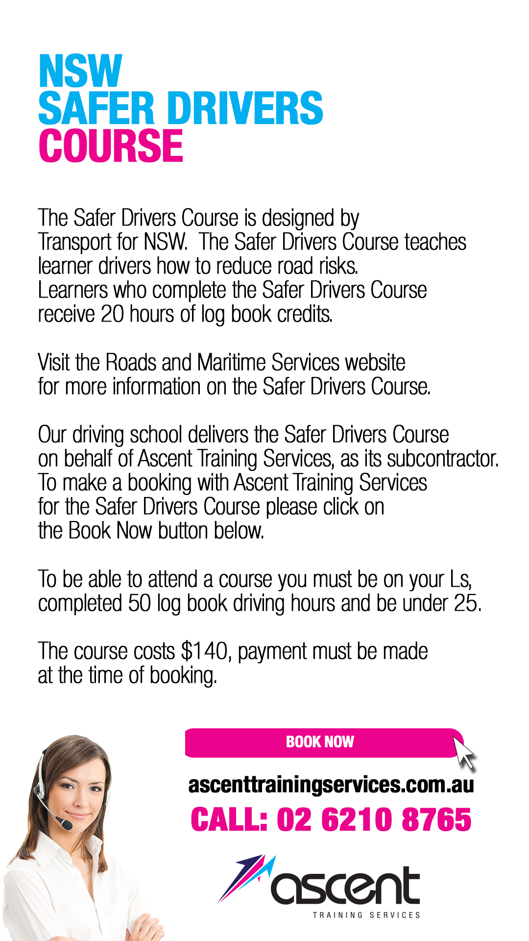 SDC for driving schools